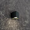 Светильник  настенный Feron ML1730 QUAD   MR16 35W, 230V, GU10,  чёрный IP20 - фото 69010