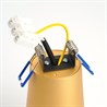 Светильник потолочный Feron ML185 Barrel BELL MR16 35W, 230V, GU10, золото - фото 69049