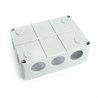 Коробка разветвительная STEKKER EBX10-310-55, 150*110*70мм,10 вводов, IP55, светло-серая (GE41242) - фото 69162