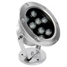 Светодиодный прожектор подводный Feron LL-824, 9W, AC24V, низковольтный, 2700K, металлик, 140*80*160mm, IP68 - фото 69316