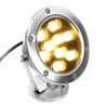 Светодиодный прожектор подводный Feron LL-824, 9W, AC24V, низковольтный, 2700K, металлик, 140*80*160mm, IP68 - фото 69321