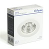 Светильник потолочный встраиваемый Feron  DL10 MR16 50W G5.3 белый матовый - фото 69393