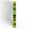 Зажим пружинный, 2-проводной проходной ЗНИ - 10,0 (JXB ST 10), желтый, зеленый STEKKER - фото 69767