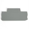 LD563-1-40 Торцевая заглушка для ЗНИ LD555 4 мм?  (JXB ST 4), серый STEKKER - фото 69970