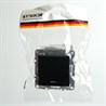 Выключатель 1-клавишный c индикатором (механизм), STEKKER, PSW10-9101-03, 250В, 10А, серия Эрна, черный - фото 70057