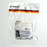 Выключатель 1-клавишный c индикатором (механизм), STEKKER, PSW10-9101-03, 250В, 10А, серия Эрна, черный - фото 70058