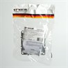 Выключатель 2-клавишный с индикатором (механизм), STEKKER, PSW10-9102-03, 250В, 10А, серия Эрна, черный - фото 70073