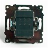 Переключатель2-клавишный (механизм), STEKKER GLS10-7107-02, 250V, 10А, серия Катрин, шампань - фото 70469