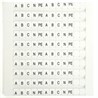Маркеры для ЗНИ (JXB) буквы A,B,C,N,PE LD556-2 STEKKER - фото 70600