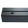 Светильник светодиодный линейный Feron AL4035 IP40 48W 4000К, рассеиватель матовый в алюминиевом корпусе, черный 1500*70*55мм - фото 70929