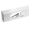 Светильник светодиодный линейный Feron AL4035 IP40 72W 4000К, рассеиватель матовый в алюминиевом корпусе, черный 1500*70*55мм - фото 70995