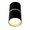 Светильник потолочный Feron ML186 Barrel ZEN MR16 GU10 35W 230V,  чёрный, золото - фото 71293
