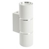 Светильник  настенный Feron ML1860 ZEN MR16 35W, 230V, 2*GU10, белый, хром IP20 - фото 71456