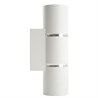 Светильник  настенный Feron ML1860 ZEN MR16 35W, 230V, 2*GU10, белый, хром IP20 - фото 71458