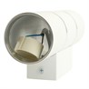 Светильник  настенный Feron ML1860 ZEN MR16 35W, 230V, 2*GU10, белый, хром IP20 - фото 71460
