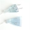Светодиодная гирлянда Feron CL29 бахрома Звезды  3м  + 3м 230V 5000K, статичная, c питанием от сети, прозрачный шнур - фото 71619
