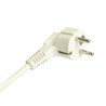 Удлинитель двухместный с/з  STEKKER HM06-21-03 3x1мм2, 3м, серия Home (У10-001), белый - фото 71725