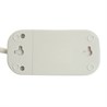 Удлинитель двухместный с/з  STEKKER HM06-21-03 3x1мм2, 3м, серия Home (У10-001), белый - фото 71726