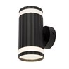 Светильник  настенный Feron HL3690 OLYMPUS 12W, 230V, 2*GX53, чёрный IP20 - фото 71867