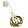 Светильник потолочный Feron ML190 Barrel GATSBY MR16 GU10 35W 230V, черный + античное золото - фото 72954