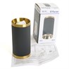 Светильник потолочный Feron ML190 Barrel GATSBY MR16 GU10 35W 230V, черный + античное золото - фото 72960