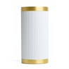Светильник потолочный Feron ML190 Barrel GATSBY MR16 GU10 35W 230V, белый + античное золото - фото 72973