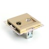Розетка TV + компьютерная RJ-45 (механизм), STEKKER, GLS00-7106-08, серия Катрин, золото - фото 73834