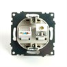 Розетка TV + компьютерная RJ-45 (механизм), STEKKER, GLS00-7106-08, серия Катрин, золото - фото 73836