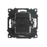 Выключатель 2-клавишный (механизм) STEKKER, GLS10-7104-08, 250В,10А, серия Катрин, золото - фото 73846