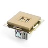 Розетка 2-местная USB (механизм), STEKKER, GLS10-7115-08, 250В, 2,1А, серия Катрин, золото - фото 73877