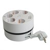 HM10-51-01 Удлинитель 5-местный с/з, 3x1мм2, 2.5м, 250В, 16А, 2USB+С 5V 3,1А, серия Comfort, белый - фото 73959