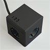 HM10-41-01 Удлинитель 3-местный с/з, 3x1мм2, 1.5м, 250В, 16А, 2USB+1С, 5V 3,1А, серия Comfort, черный - фото 73969