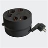 HM10-51-01 Удлинитель 5-местный с/з, 3x1мм2, 2.5м, 250В, 16А, 2USB+С 5V 3,1А, серия Comfort, черный - фото 73973