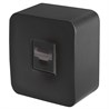 Розетка RJ-45 открытой установки, 1-местная, STEKKER, серия София, черный, MST00-20-02 - фото 74003