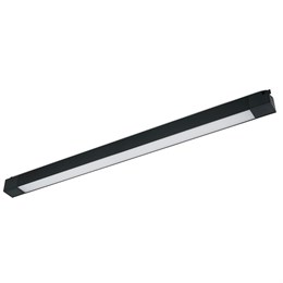 Светодиодный светильник Feron AL132 трековый однофазный на шинопровод 40W 4000K 120 градусов черный серия MattLine - фото 74811