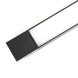 Светодиодный светильник Feron AL132 трековый однофазный на шинопровод 40W 4000K 120 градусов черный серия MattLine - фото 74814