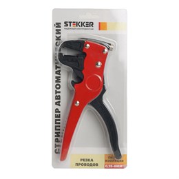 Автоматический многофункциональный инструмент для зачистки кабеля (стриппер),0,25-6мм2, WSC-002 - фото 74938