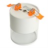 Светильник потолочный Feron HL454 HALO 12W, 230V, GX53, белый - фото 75795