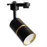 Светильник Feron AL178 трековый однофазный на шинопровод под лампу GU10, черный золото - фото 76187