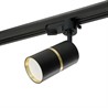 Светильник Feron AL178 трековый однофазный на шинопровод под лампу GU10, черный золото - фото 76189