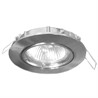 KIT HALOGEN ECO 50W CR d83(d72)x100 никель поворотный+лампа+транс OSRAM - фото 76381