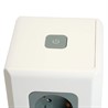 Удлинитель 12-местн с/з, 3x1мм2, 1.5 м,250В,16А, 3520Вт 3USB A + 1C 5V 3,4A, белый, серый серия Comfort HM10-61-01 - фото 76746
