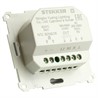 Терморегулятор механический для теплого пола (механизм), STEKKER GLS00-7117-03, 250В, 3500Вт, серия Катрин, серебро - фото 77022