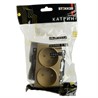 GLS10-7113-08 Розетка 2-местная с защитной шторкой (механизм) б/з, 250В, 10А, серия Катрин, золото - фото 77056