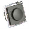 Выключатель диммирующий TRIAC (механизм) 250В, 500W, серия Катрин, графит, GLS10-7106-06 - фото 77098