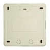 Розетка 4-местная с/з открытой установки, квадрат, STEKKER, 250В, 16А, IP20, серия София, слоновая кость, MST16-14S-04 - фото 77166