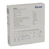Выключатель беспроводной FERON TM92 SMART, 7мВт, IP65, двухклавишный, графит - фото 78271
