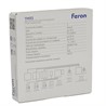 Выключатель беспроводной FERON TM93 SMART, 7мВт, IP65, трехклавишный, белый - фото 78301