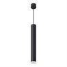 Светильник потолочный Feron ML1028 Barrel levitation на подвесе MR11 35W 230V, черный 40*250 - фото 78794