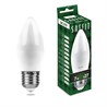 Лампа светодиодная SAFFIT SBC3707 Свеча E27 7W 230V 4000K - фото 78856